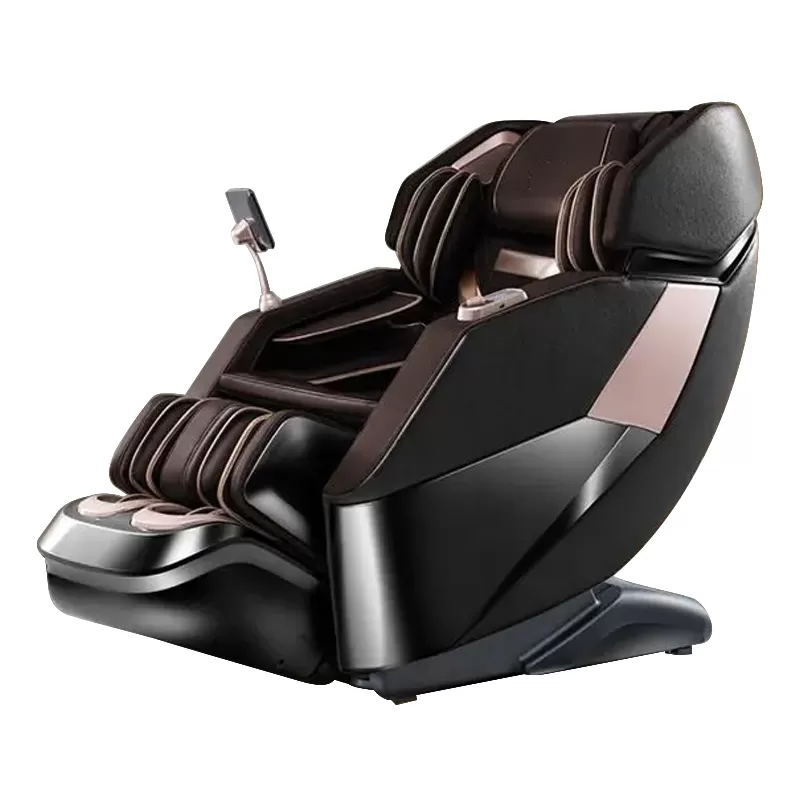 Hot Sell Full Body Zero Gravity Shiatsu Electric Heating SL Track Massage Chair